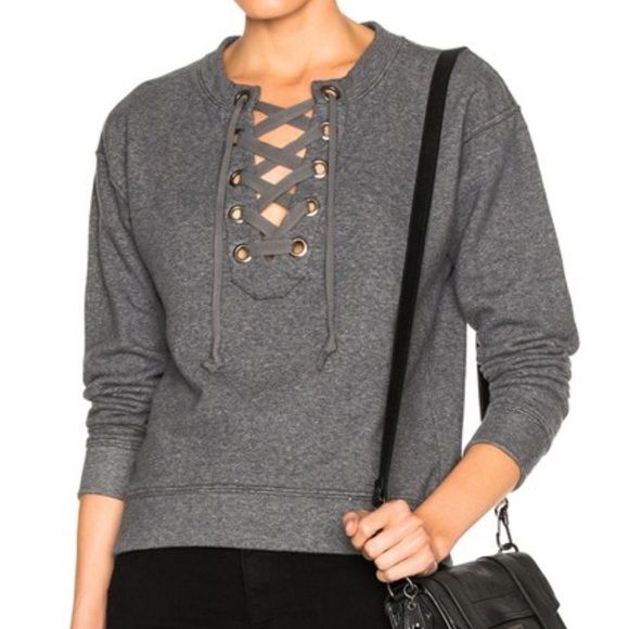 New Mother The Tie Up Easy Sweatshirt - Picture 2 of 5